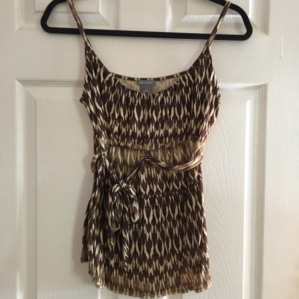 Ann Taylor Safari Tank